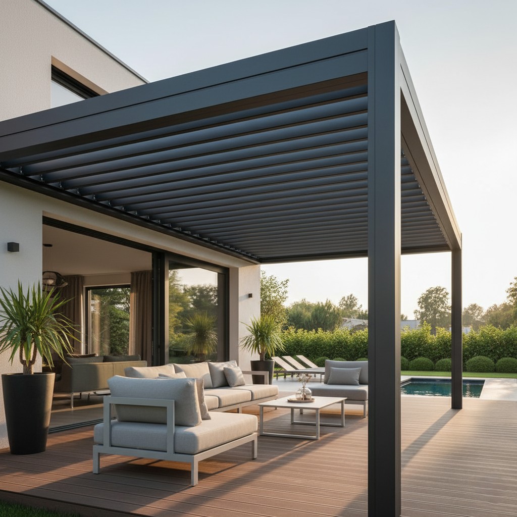 Pergola aluminium bioclimatique